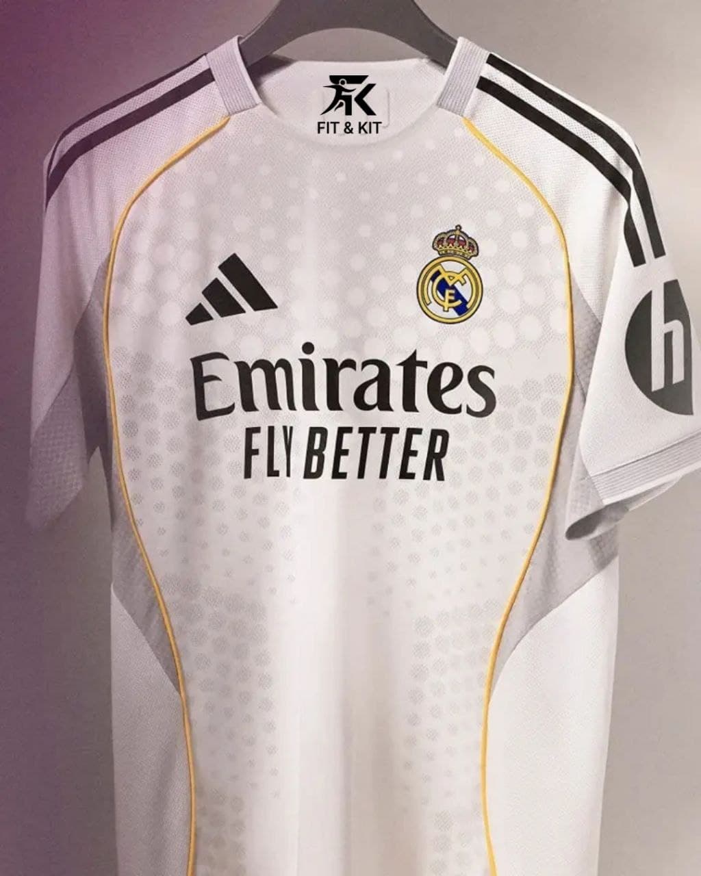 Real Madrid 25/26 season Home Jersey – Player Edition